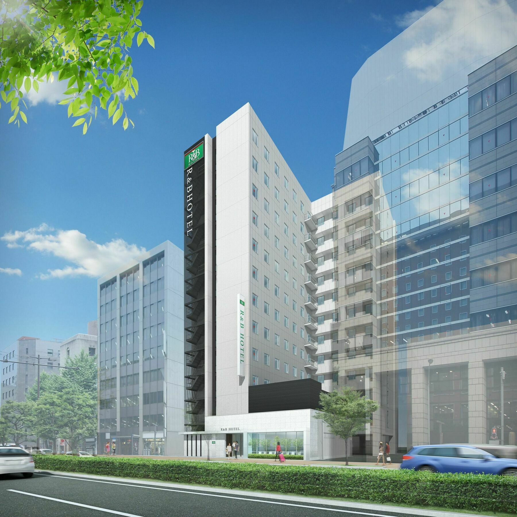 R&B Hotel Hakata Ekimae 2 Fukuoka  Bagian luar foto